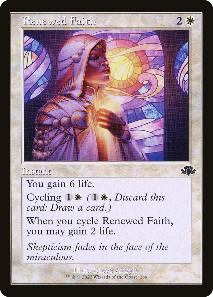 Renewed Faith (DMR-269) - Dominaria Remastered