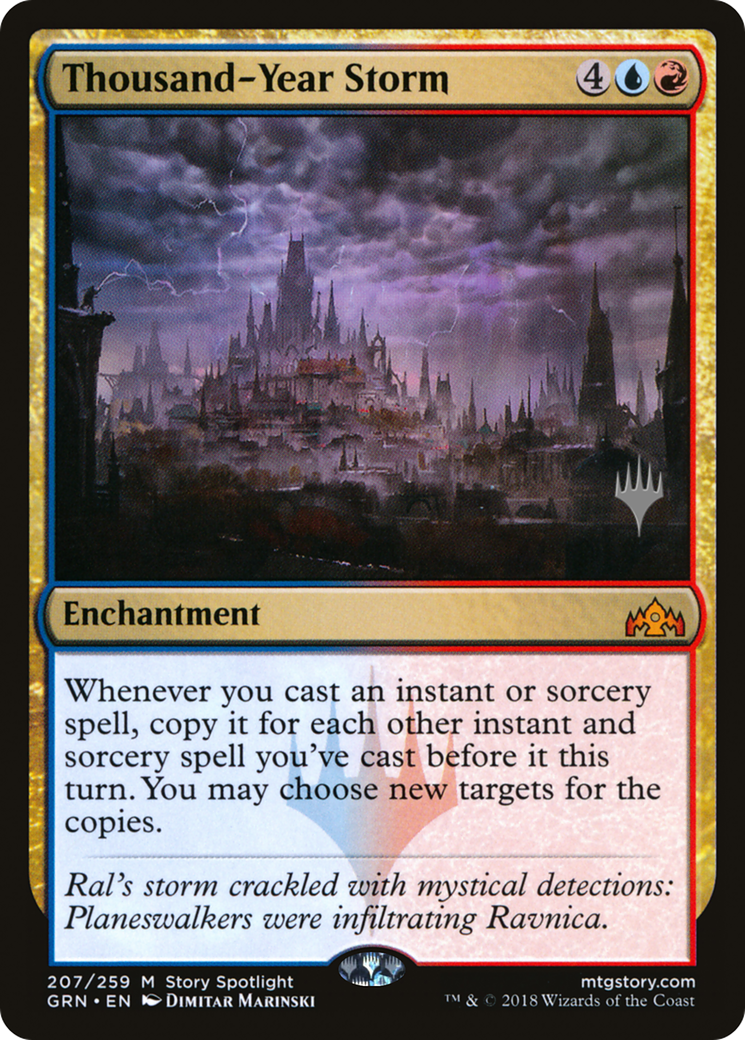 Thousand-Year Storm (PPKHM-207P) - Guilds of Ravnica Promos Foil