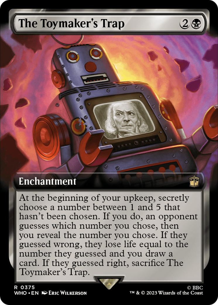 The Toymaker's Trap (WHO-375) - Doctor Who: (Extended Art) Foil