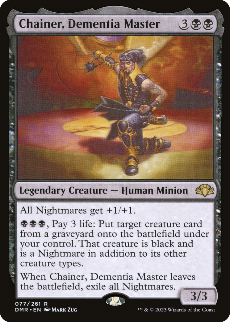 Chainer, Dementia Master (DMR-077) - Dominaria Remastered