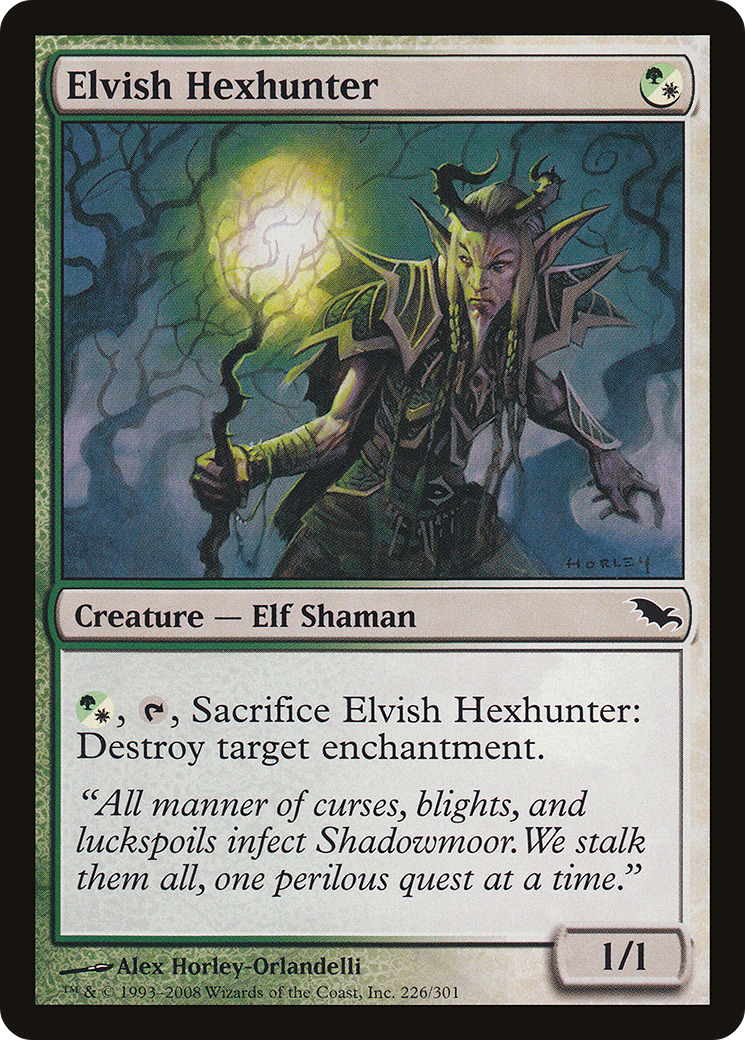 Elvish Hexhunter (SHM-226) - Shadowmoor