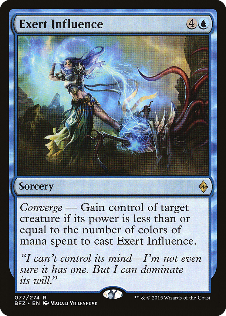 Exert Influence (BFZ-077) - Battle for Zendikar Foil