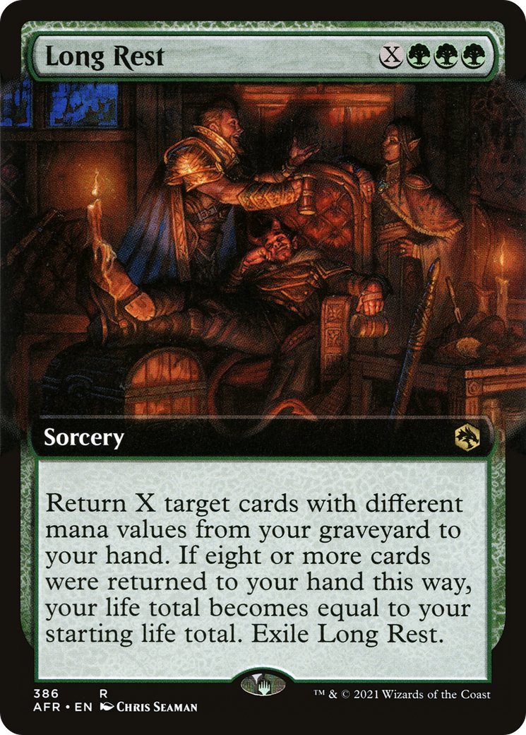 Long Rest (AFR-386) - Adventures in the Forgotten Realms: (Extended Art) Foil