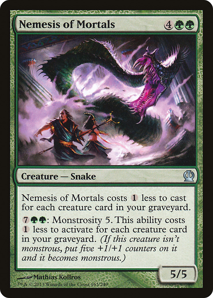 Nemesis of Mortals (THS-163) - Theros