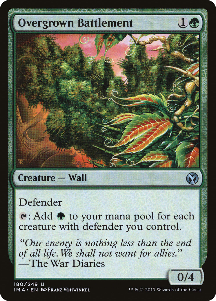 Overgrown Battlement (IMA-180) - Iconic Masters