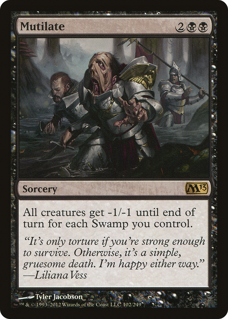 Mutilate (M13-102) - Magic 2013 Foil