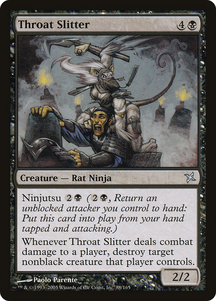 Throat Slitter (BOK-088) - Betrayers of Kamigawa Foil