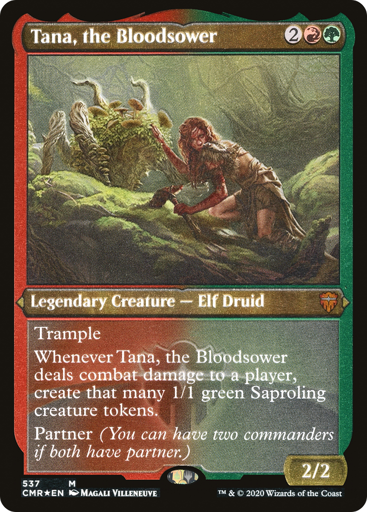Tana, the Bloodsower (CMR-537) - Commander Legends Foil
