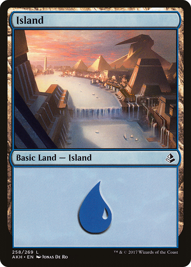 Island (AKH-258) - Amonkhet