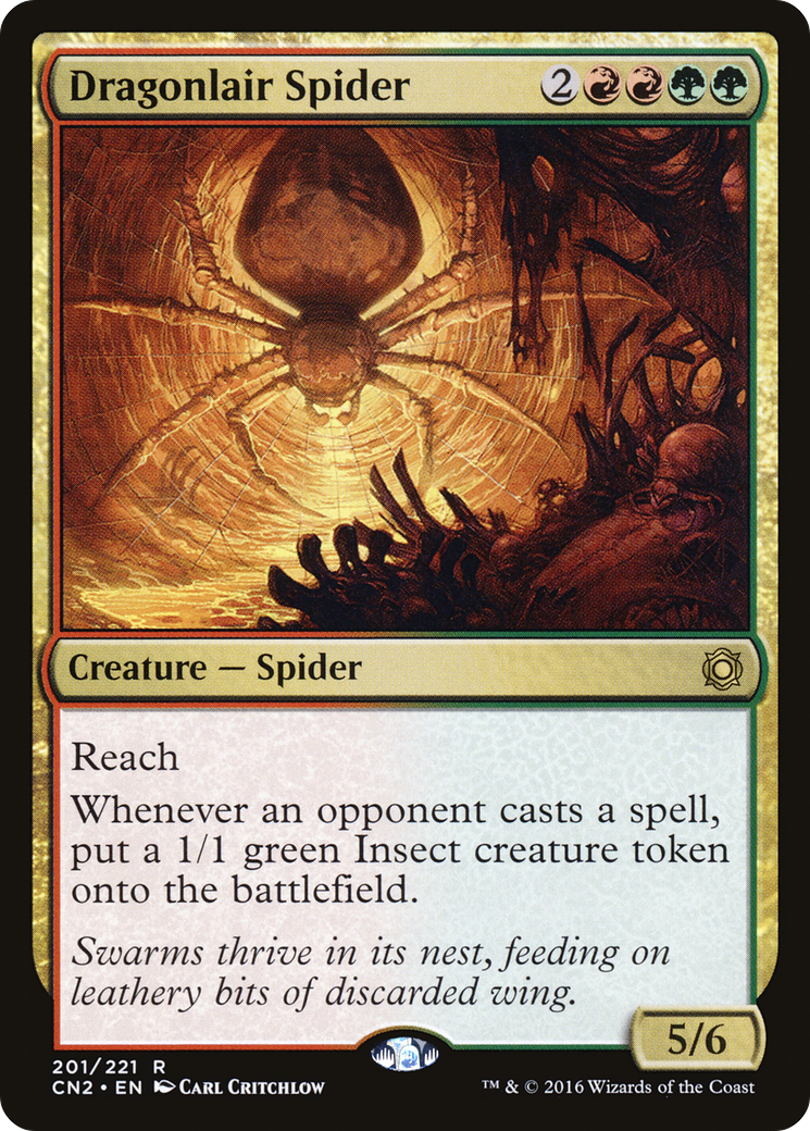 Dragonlair Spider (CN2-201) - Conspiracy: Take the Crown Foil