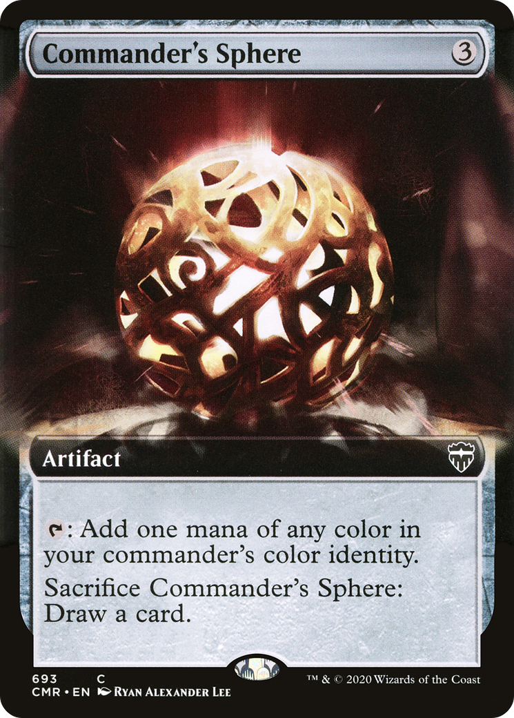 Commander's Sphere (CMR-693) - Commander Legends: (Extended Art)
