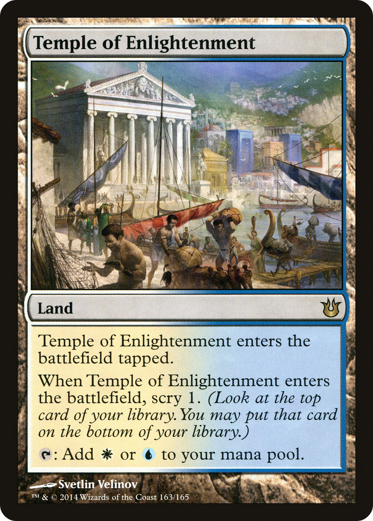Temple of Enlightenment (BNG-163) - Born of the Gods Foil