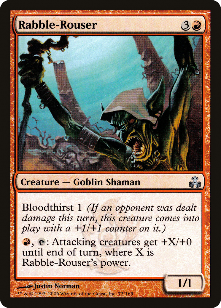 Rabble-Rouser (GPT-073) - Guildpact Foil