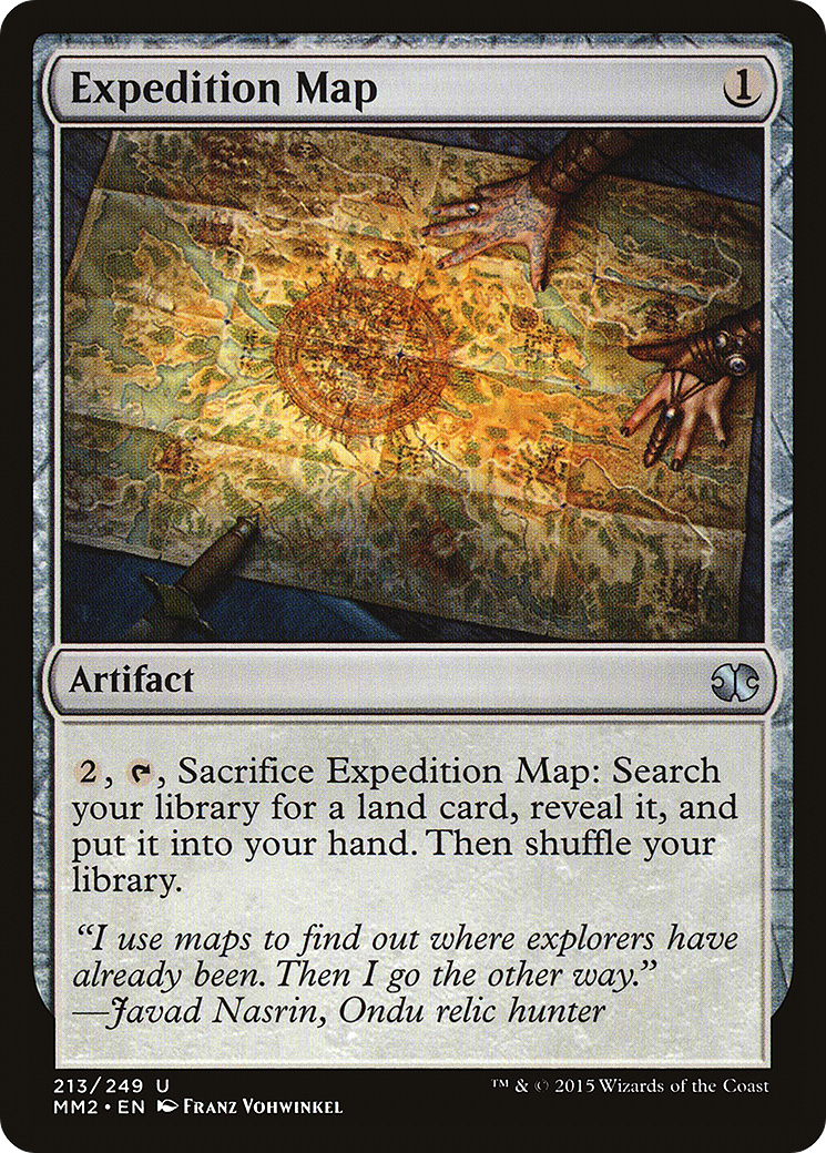 Expedition Map (MM2-213) - Modern Masters 2015 Foil
