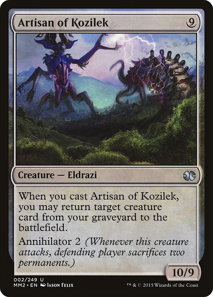 Artisan of Kozilek (MM2-002) - Modern Masters 2015