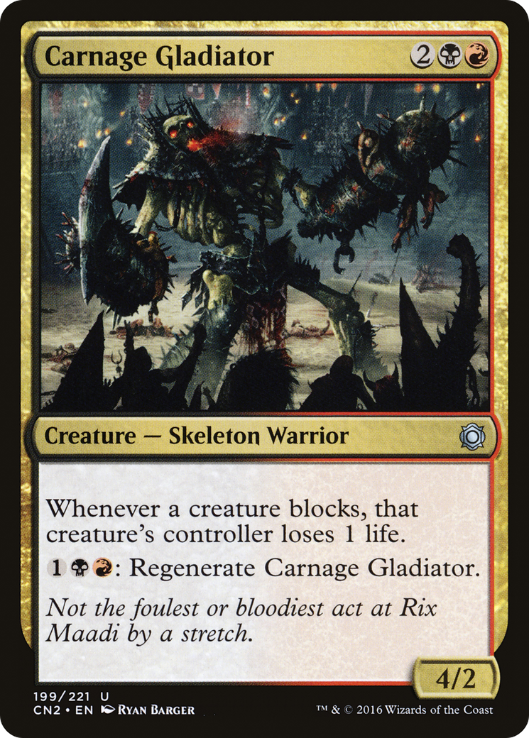 Carnage Gladiator (CN2-199) - Conspiracy: Take the Crown