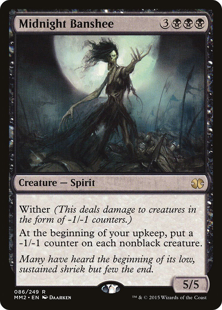 Midnight Banshee (MM2-086) - Modern Masters 2015