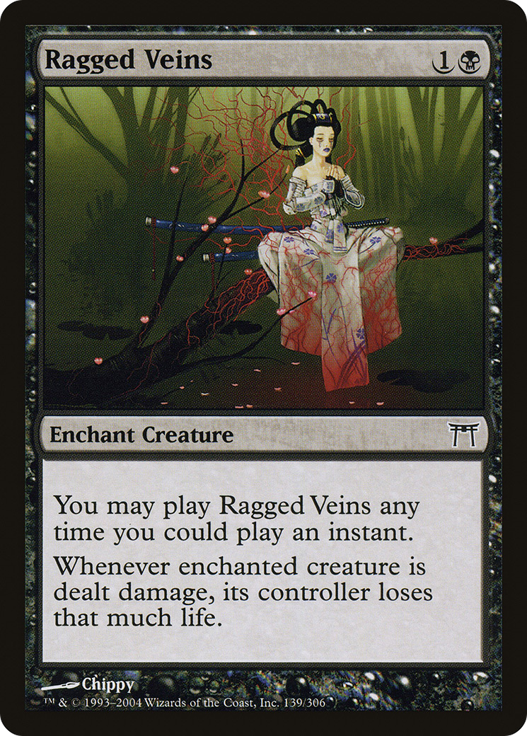 Ragged Veins (CHK-139) - Champions of Kamigawa