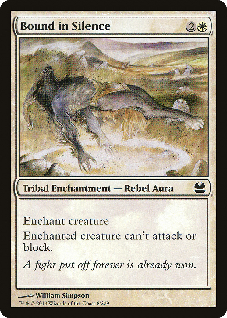 Bound in Silence (MMA-008) - Modern Masters