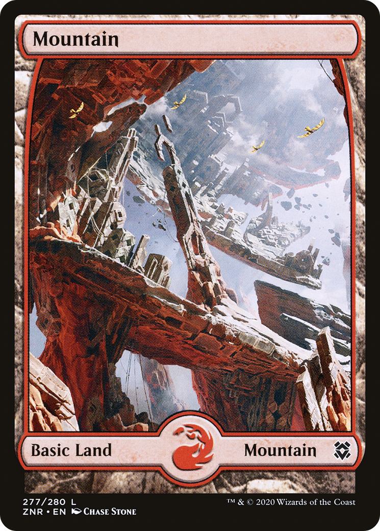 Mountain (ZNR-277) - Zendikar Rising: (Full Art)