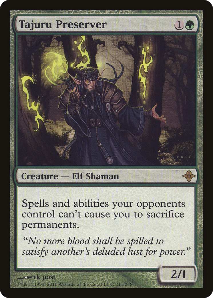 Tajuru Preserver (ROE-211) - Rise of the Eldrazi Foil