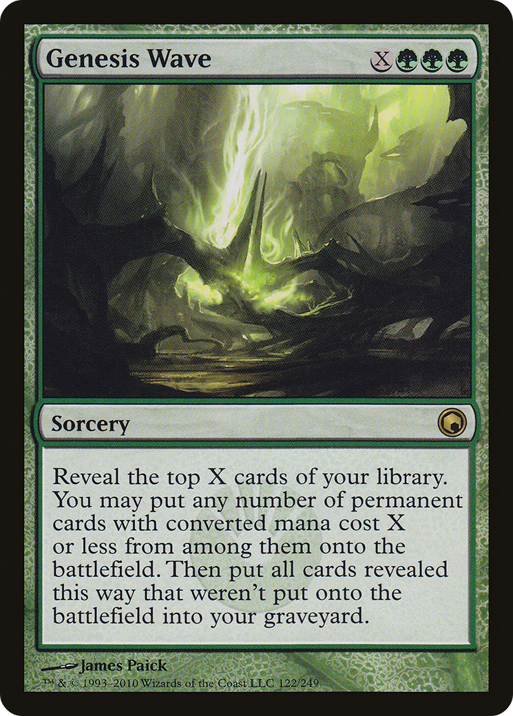 Genesis Wave (SOM-122) - Scars of Mirrodin Foil