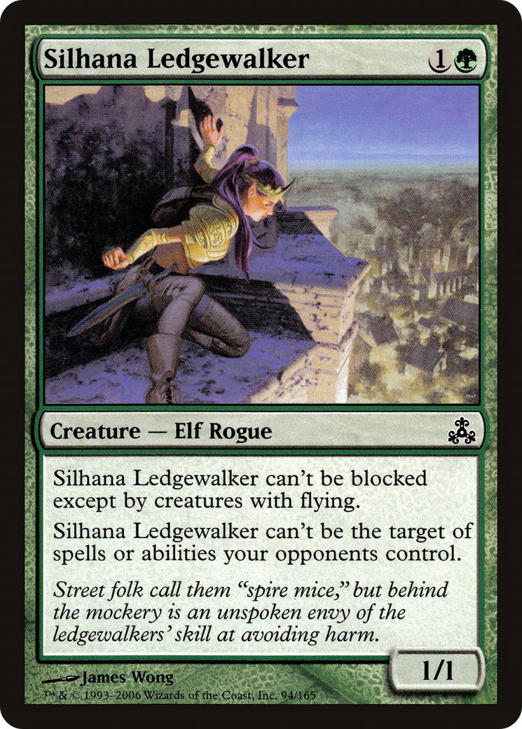 Silhana Ledgewalker (GPT-094) - Guildpact Foil
