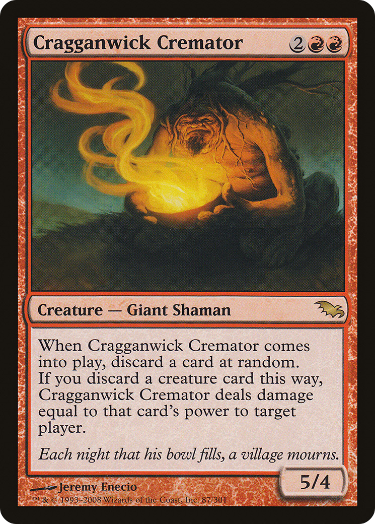 Cragganwick Cremator (SHM-087) - Shadowmoor Foil