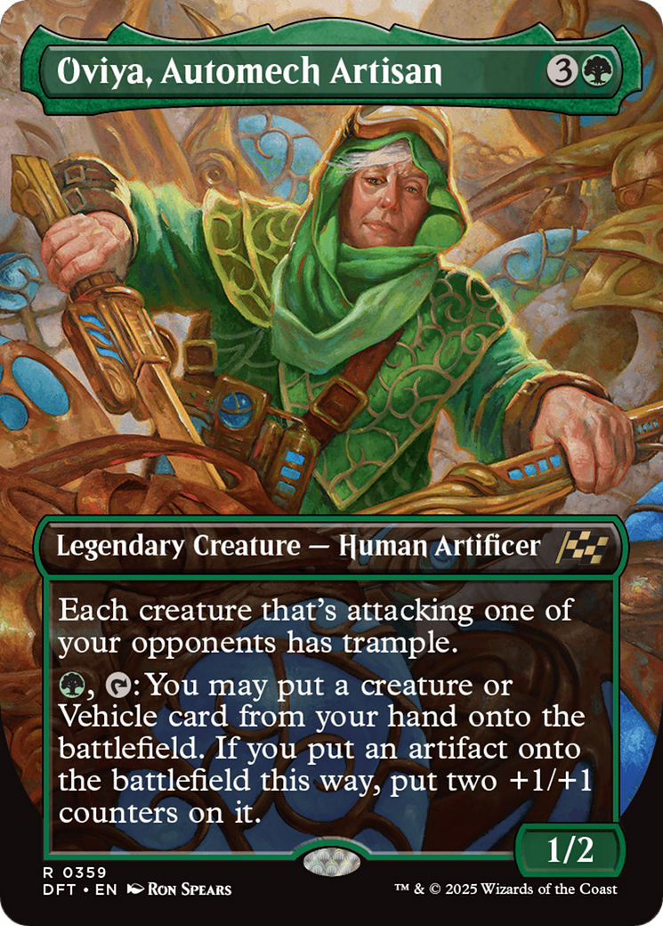 Oviya, Automech Artisan (DFT-359) - Aetherdrift (Borderless)