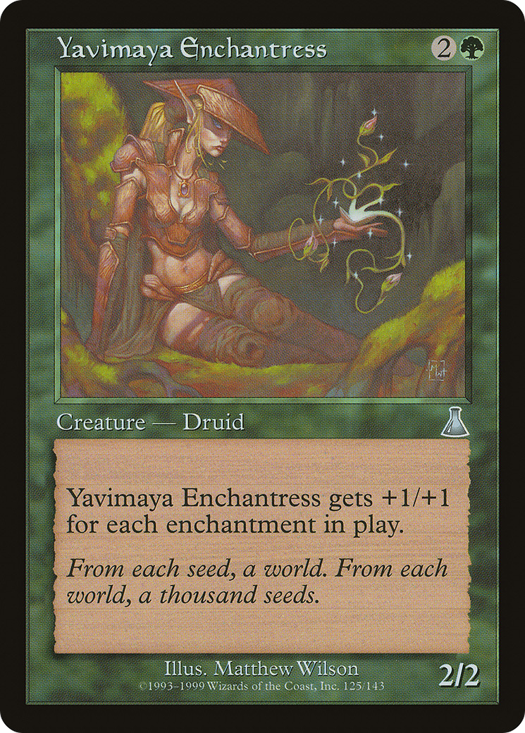 Yavimaya Enchantress (UDS-125) - Urza's Destiny Foil