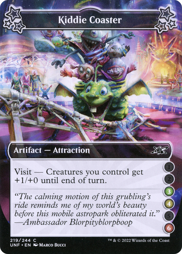 Kiddie Coaster (UNF-219D) - Unfinity Foil