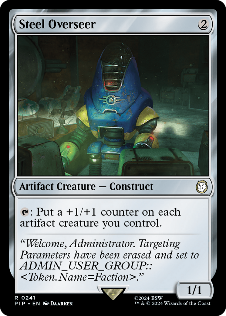 Steel Overseer (PIP-241) - Fallout Foil