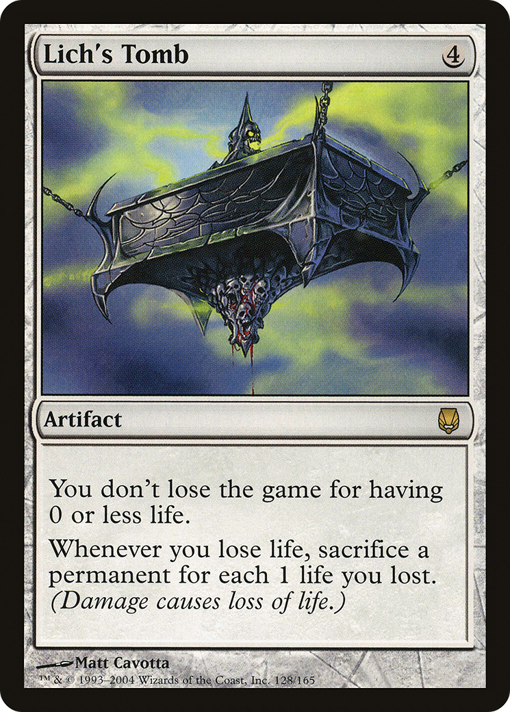 Lich's Tomb (DST-128) - Darksteel