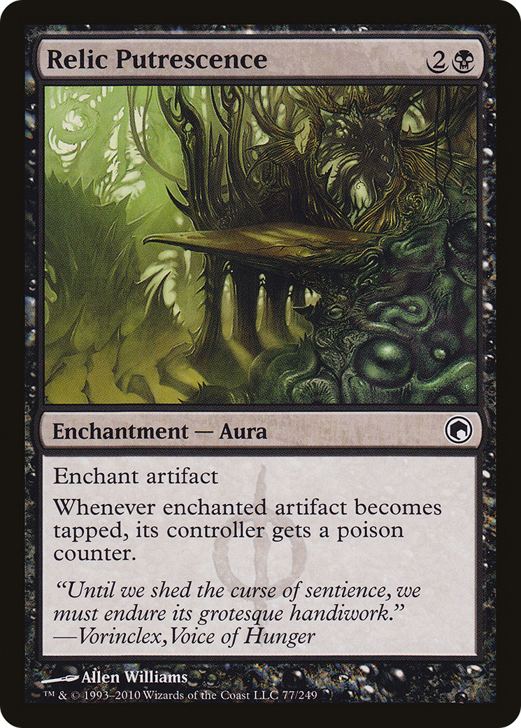 Relic Putrescence (SOM-077) - Scars of Mirrodin Foil