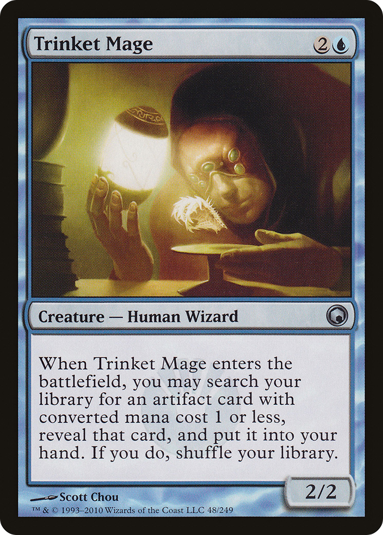 Trinket Mage (SOM-048) - Scars of Mirrodin