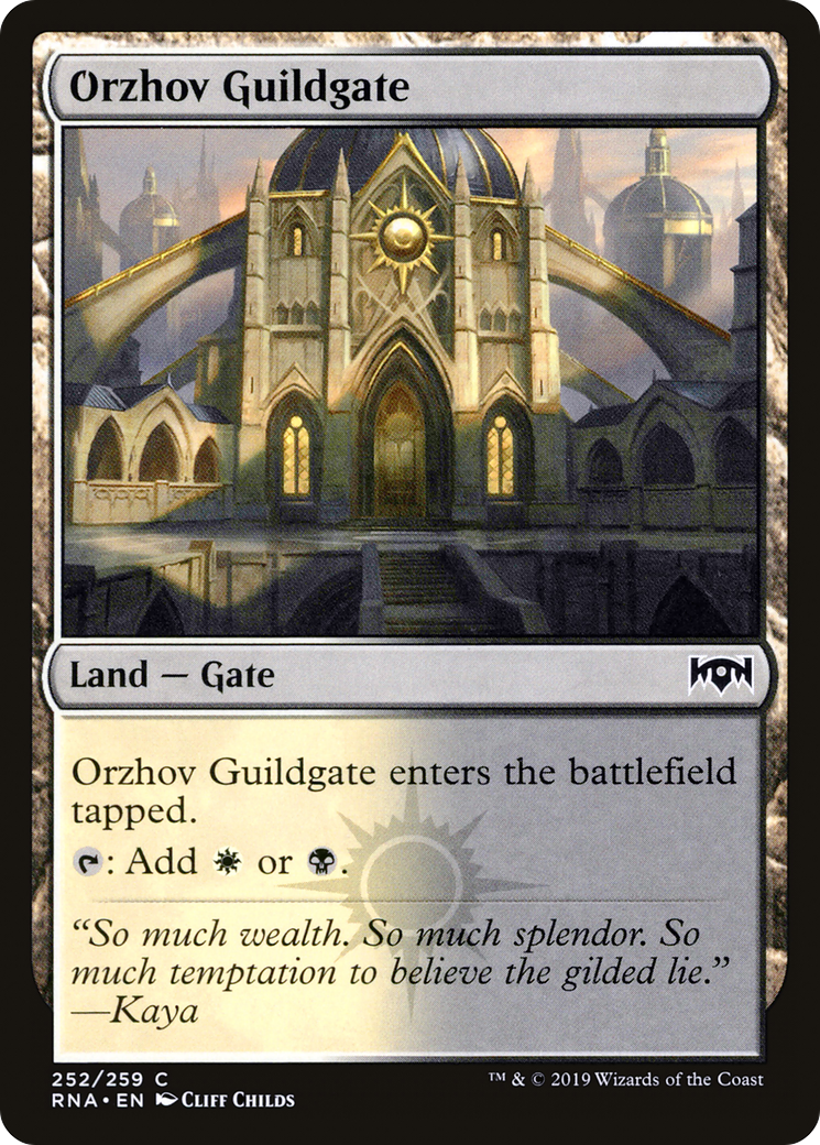 Orzhov Guildgate (RNA-252) - Ravnica Allegiance