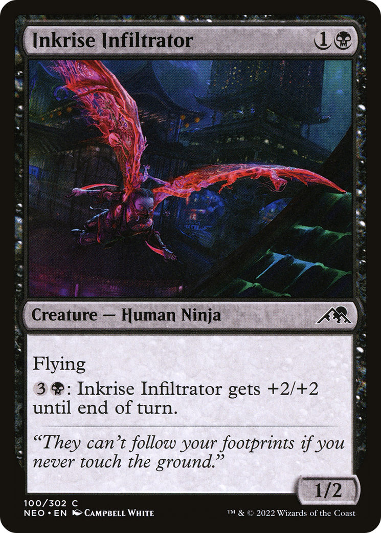 Inkrise Infiltrator (NEO-100) - Kamigawa: Neon Dynasty