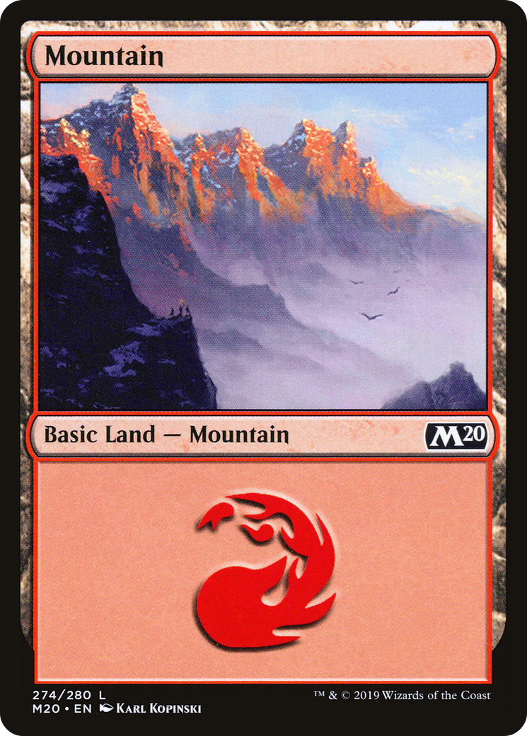 Mountain (M20-274) - Core Set 2020