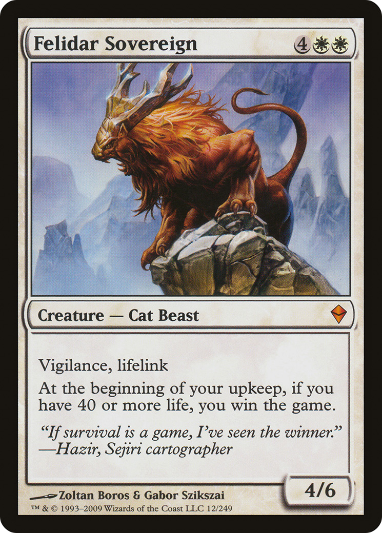 Felidar Sovereign (ZEN-012) - Zendikar