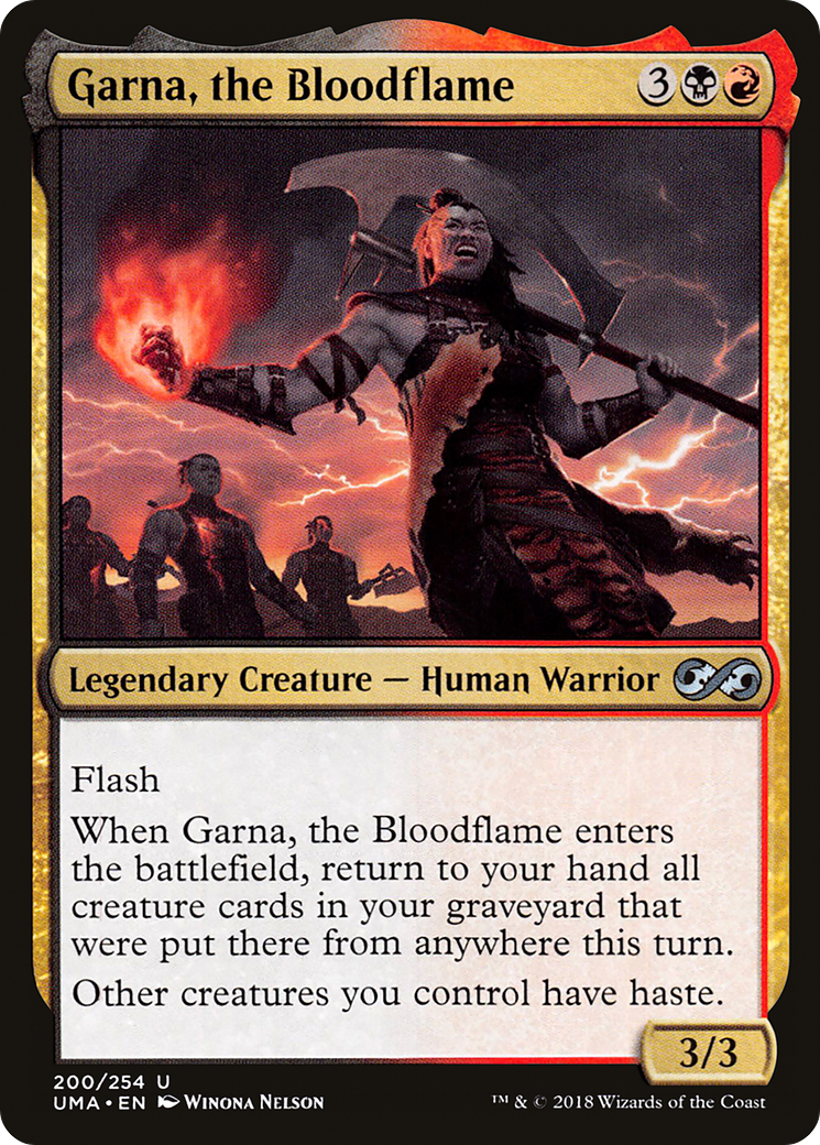 Garna, the Bloodflame (UMA-200) - Ultimate Masters