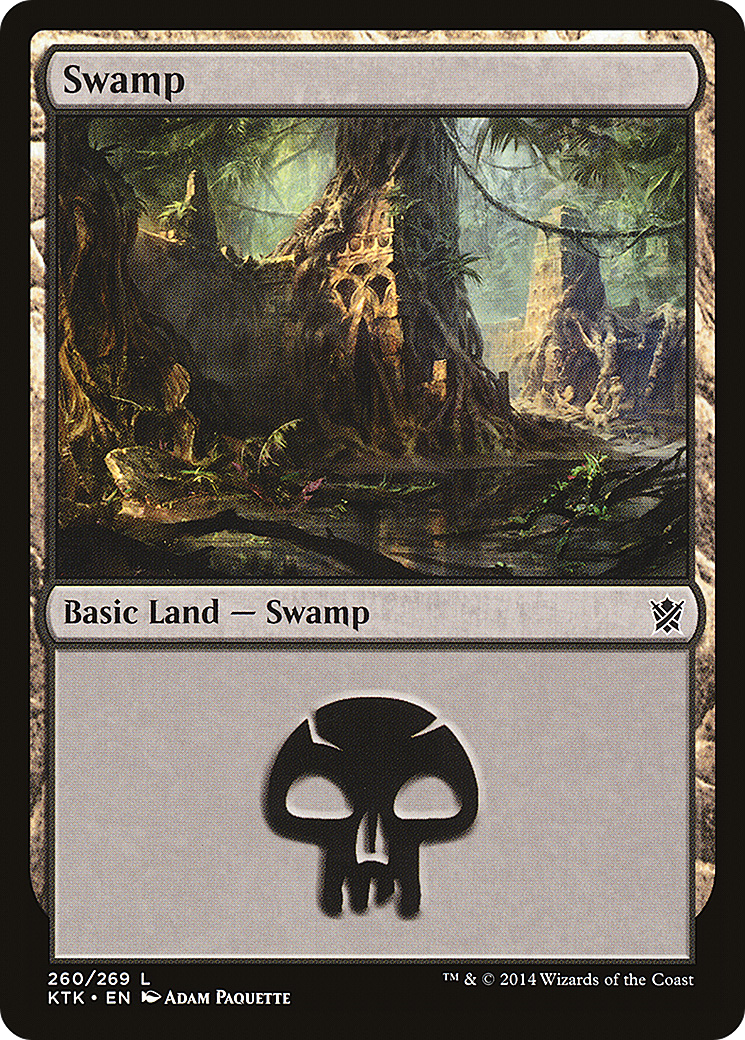 Swamp (KTK-260) - Khans of Tarkir Foil