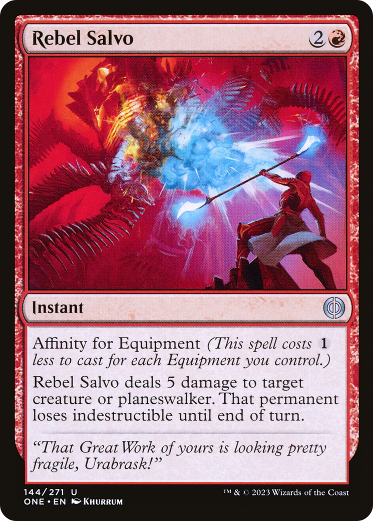 Rebel Salvo (ONE-144) - Phyrexia: All Will Be One
