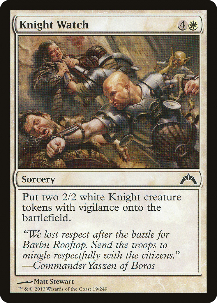 Knight Watch (GTC-019) - Gatecrash