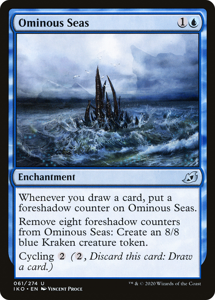 Ominous Seas (IKO-061) - Ikoria: Lair of Behemoths Foil