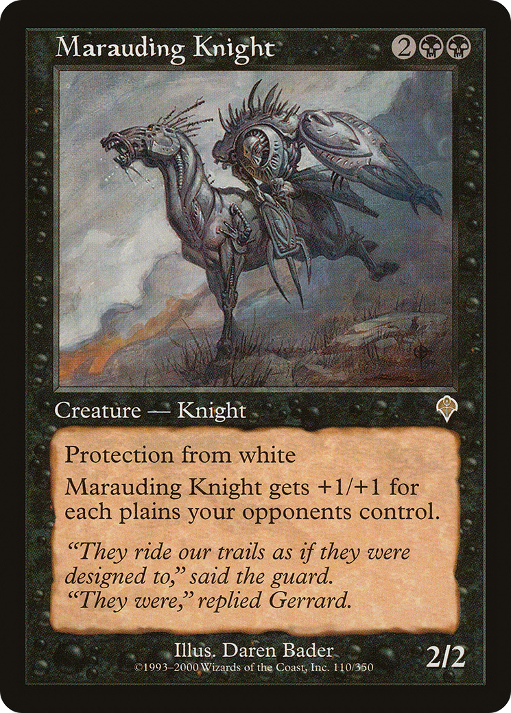 Marauding Knight (INV-110) - Invasion
