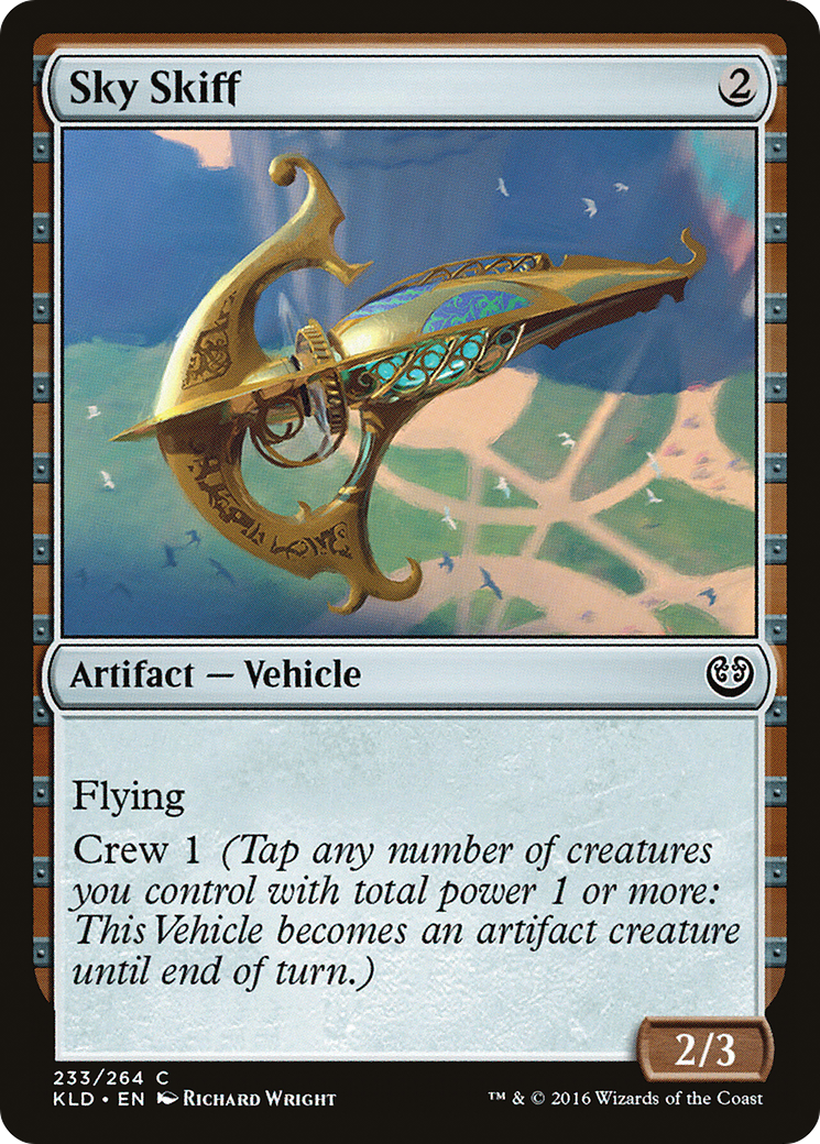 Sky Skiff (KLD-233) - Kaladesh Foil