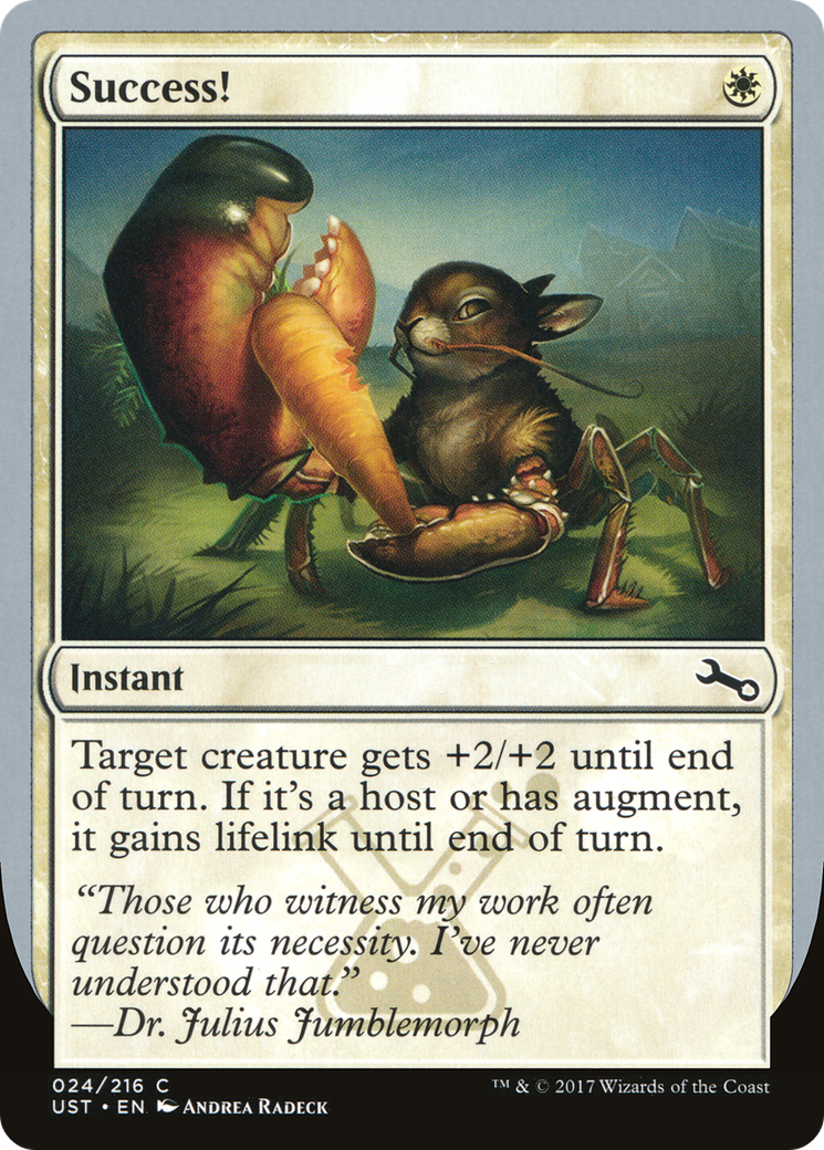 Success! (UST-024) - Unstable Foil