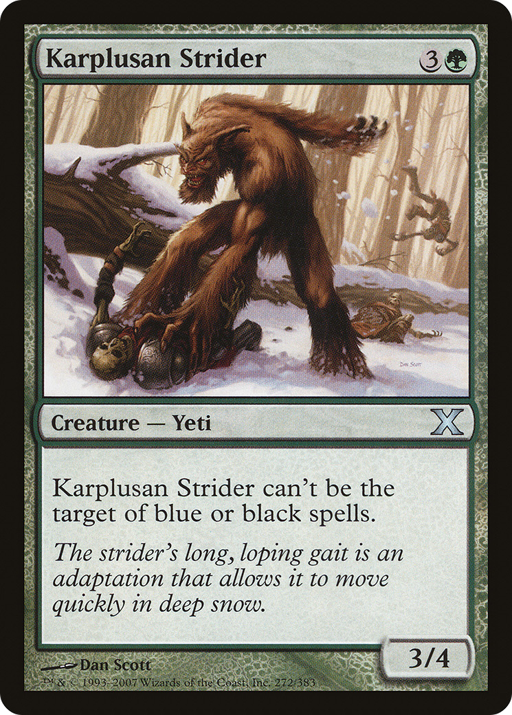 Karplusan Strider (10E-272) - Tenth Edition