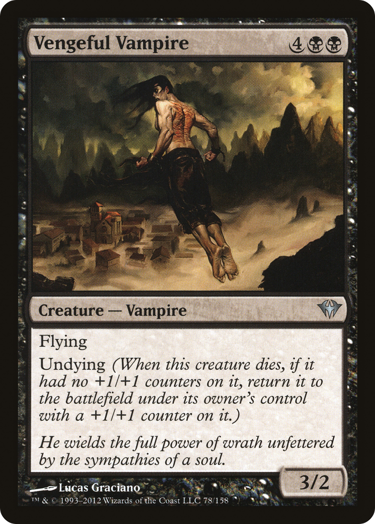 Vengeful Vampire (DKA-078) - Dark Ascension Foil
