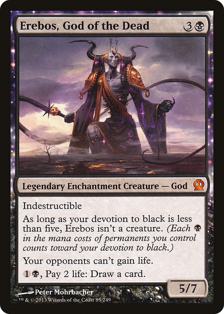 Erebos, God of the Dead (THS-085) - Theros: (enchantment)